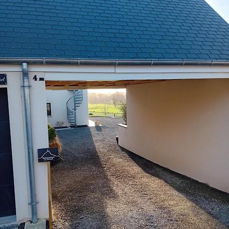 Appartement Lu'Ermael Avec Vue Mont Saint Michel Courtils Exteriör bild